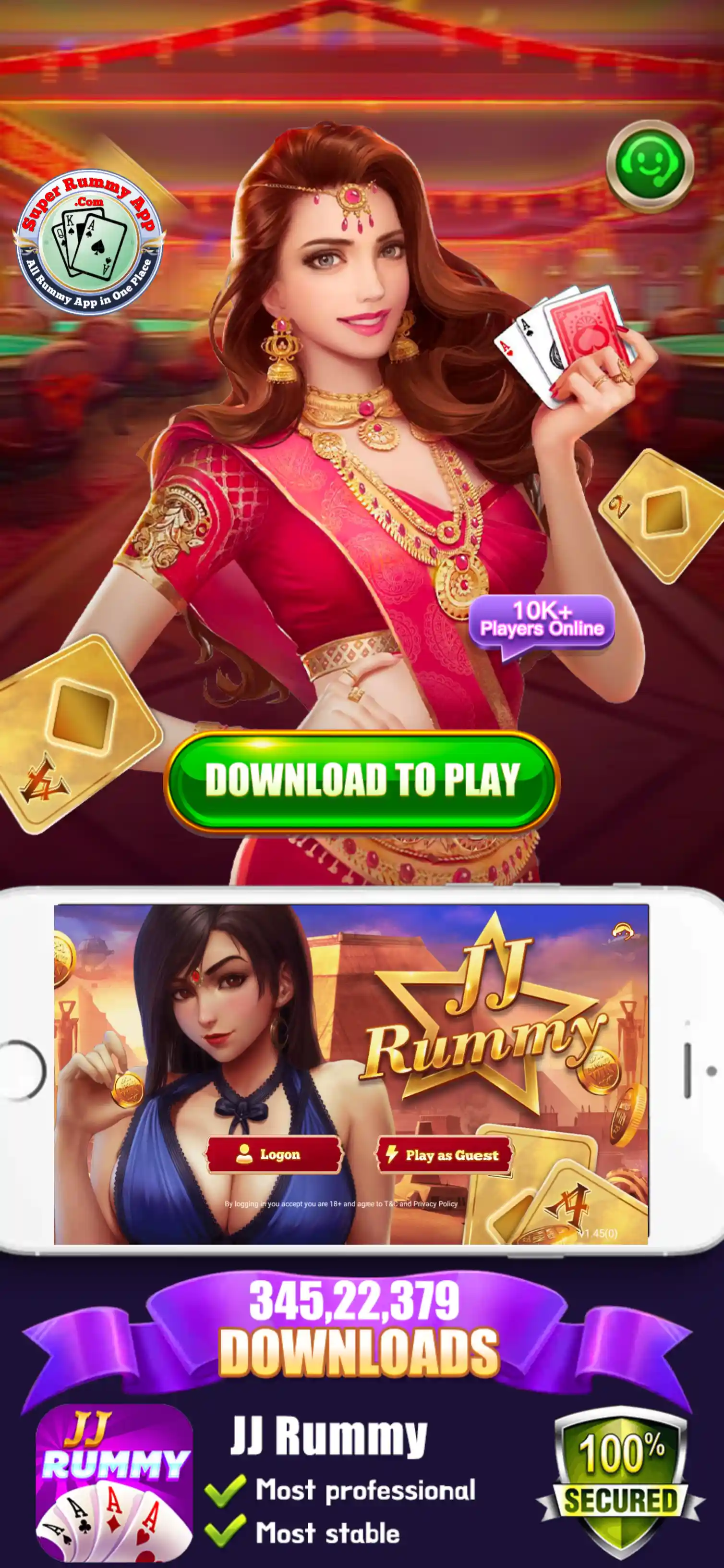 JJ Rummy Apk Download