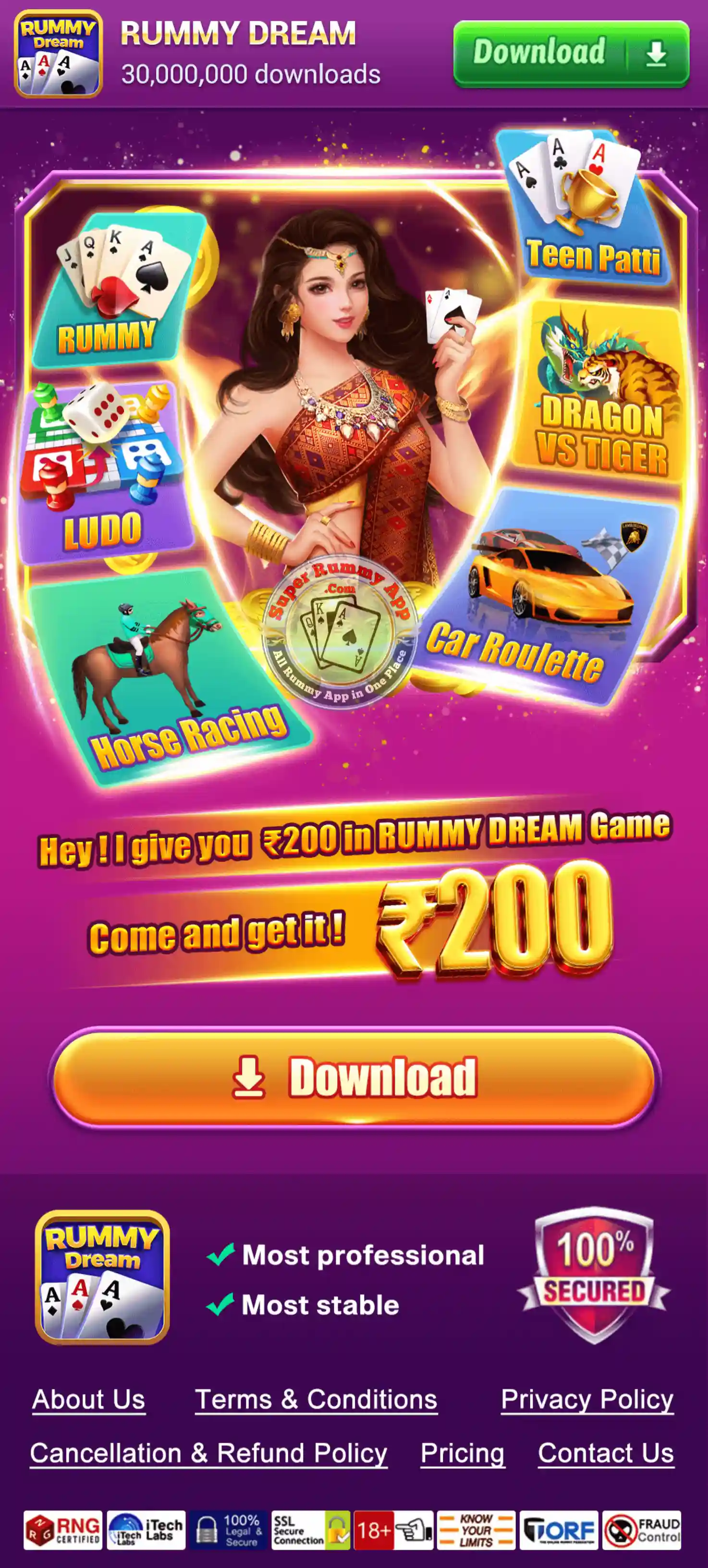 Rummy Dream Apk - Super Rummy App vs All Rummy App